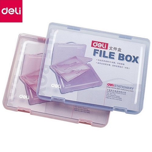 Пластиковый короб для файлов A4（deli）
