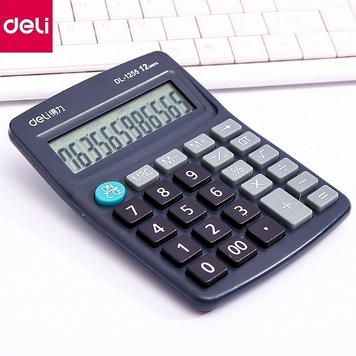 Калькулятор, 12-разрядный（deli） 138×106×35 мм/桌上型计算器- 12位