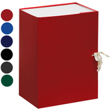 Короб архивный с завязками OfficeSpace разборный, БВ, 150мм,до 1400л/纸卡文件夹红
