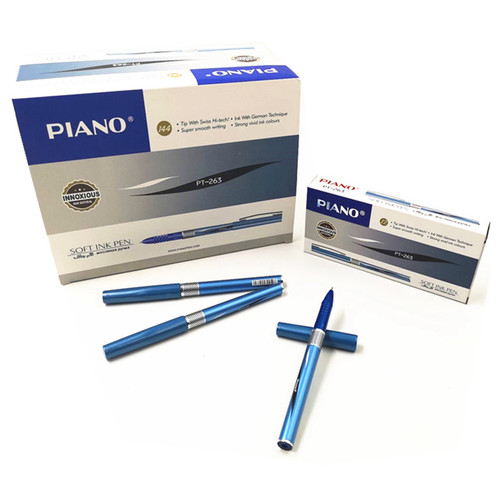 Ручка шариковая на масляной основе, син. 、черн. 0,7мм（piano）/中油笔-0.7mm蓝色