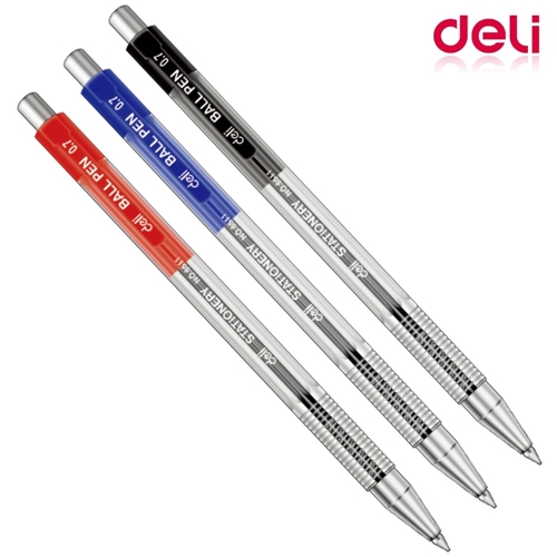 Ручка шариковая автоматическая Deli  0.7mm（deli）/圆珠笔-0.7mm