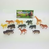 Набор игрушек 9-10см (PVC)/儿童玩具套装摆件-动物