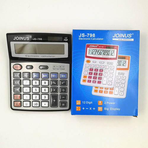 Калькулятор 12-разрядов（210×165×48 мм）/计算器12位彩色-JOINUS