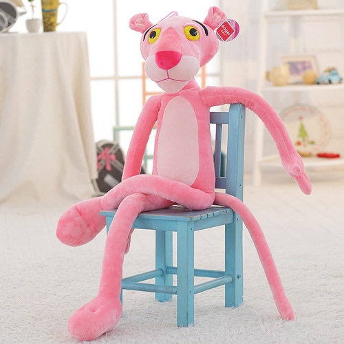 Мягкая игрушка Розовая Пантера/毛绒玩具-不穿衣粉红豹