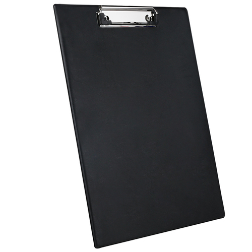 Доска-планшет А4（deli）/书写板夹- A4黑皮革