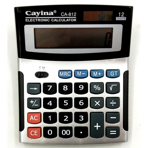 Калькулятор 12-разрядный（CAYINA）140×110 мм/计算机-12位（CAYINA）