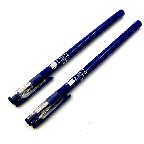 Ручка шариковая на масляной основе, син. 0.7 мм/中油笔-蓝0.7mm（苹果）