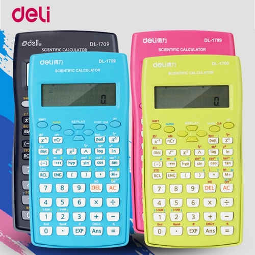 Калькулятор инженерный 10-разрядный（deli） 156×81×15 мм/函数计算器/10位