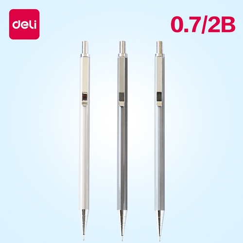 Карандаш механический （металический） 0,7 мм 2B（deli）/活动铅笔2B-0.7mm金属杆
