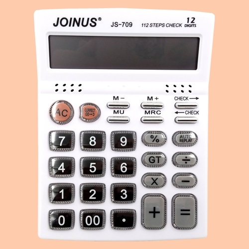 Калькулятор 12- разрядов 115×152×40 мм（JOINUS）/计算器12位-JOINUS