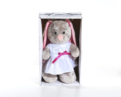 Мягкая Игрушка Зайчик 30см/毛绒玩具-盒子兔