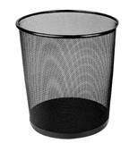 Корзина для мусора металлическая круглая 266х218х280мм（deli）/铁网垃圾筒-圆形