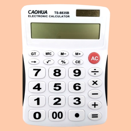 Калькулятор 12- разрядов 135×187×40 мм（CAOHYA）/计算器-12位（CAOHYA）