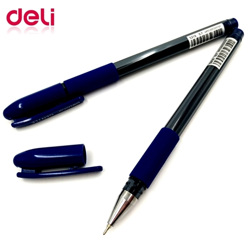 Ручка шариковая на масляной основе,  син. 0.7 мм（deli）