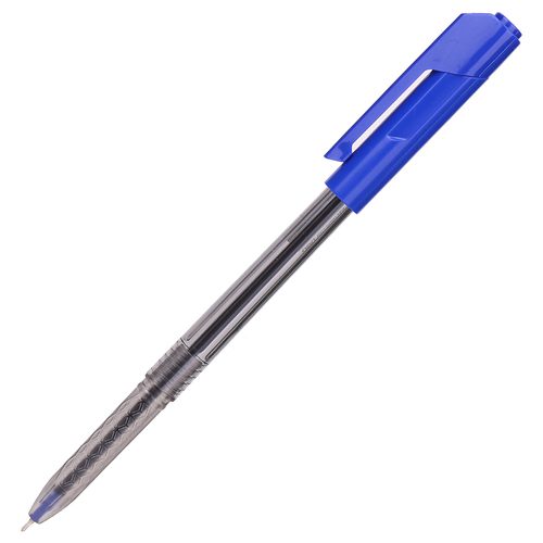 Ручка шариковая синяя 0.7мм（deli）/中油笔0.7мм迷你头蓝