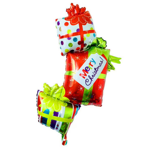 Фольгированный шар ПодарокФольгированный шар Подарок 101.5см/铝箔气球-40寸连体礼物