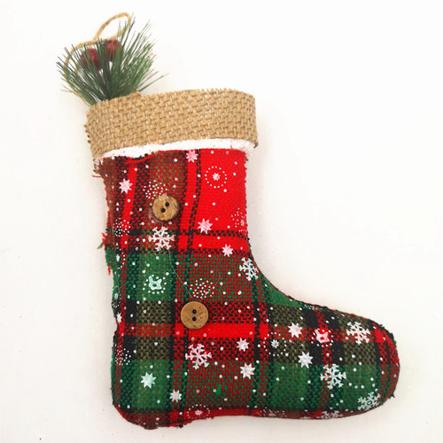 Рождественский носок （15×22см）