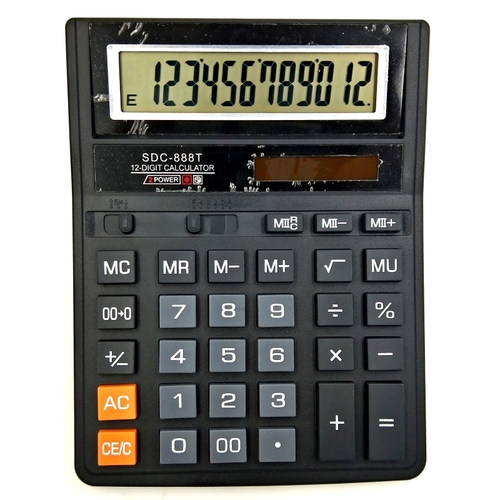 Калькулятор 12-разрядов/计算器12位