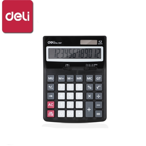 Калькулятор, 12-разрядный（deli） 170×122×32 мм/桌上型计算器- 12位