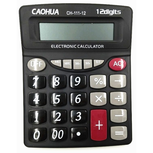 Калькулятор 12- разрядов 160×204×42 мм（CAONA）/计算器-12位（CAONA）
