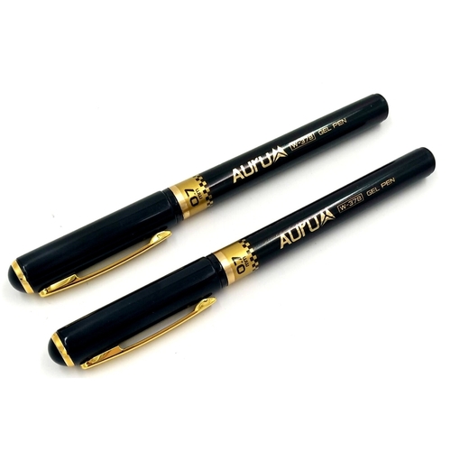 Ручка гелевая чёр. 0,7 мм（Auru）