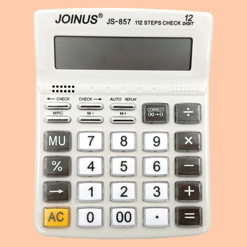 Калькулятор 12- разрядов 135×175×37 мм（JOINUS）/计算器12位-JOINUS