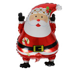 Фольгированный шар Дед мороз 61см/铝箔气球-24寸举手圣诞老人