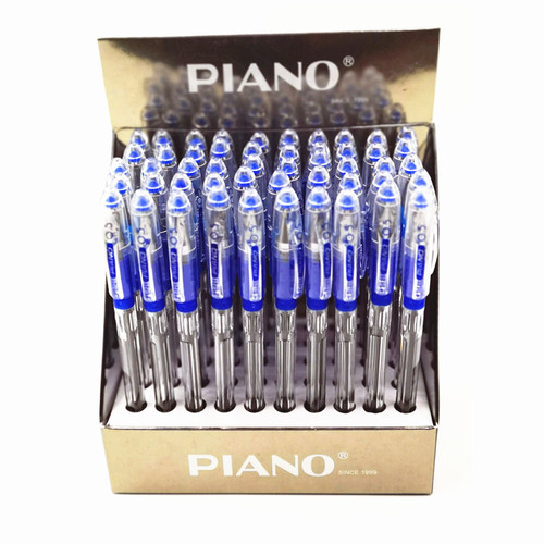 Ручка шариковая на масляной основе 0,7мм（piano）/中油笔-蓝色  0.7mm
