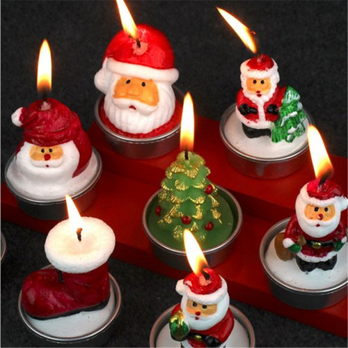 Свечи рождественские 14×6×5см
