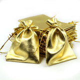 Подарочный пакет (золотой)