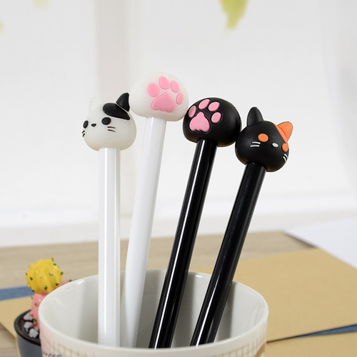 Ручка игрушка (0.5мм)/猫咪猫爪水笔中性笔