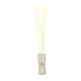 Лента для бейджа 450×15мм(deli）/证件卡挂绳白色12根/包