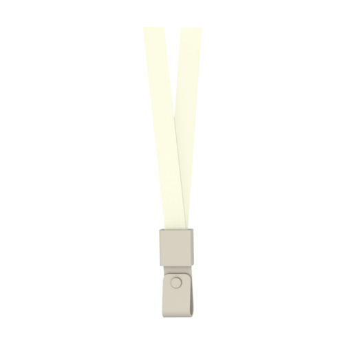 Лента для бейджа 450×15мм(deli）/证件卡挂绳白色12根/包